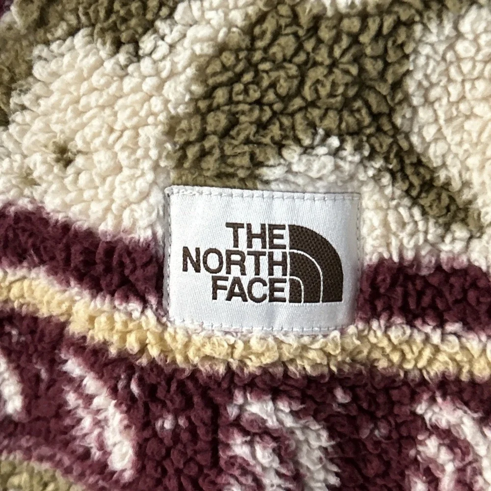 RARE! The North Face Men's Campshire Fleece Pullover Hoodie TNF Dome Logo Small